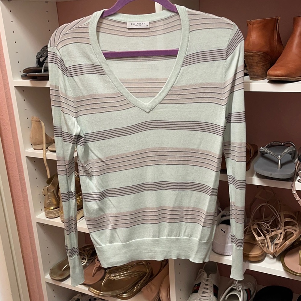 Equipment Sweater